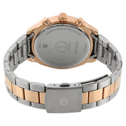 Titan 1733KM03 Quartz Multifunction Men's Watch with Black Dial