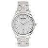 Titan 1767SM01 Workwear White Dial Quartz Analog Watch with Day and Date Stainless Steel Strap for Men 42mm