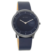 Titan 1843QL01 Edge Blue Dial Men's Quartz Watch