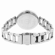 Titan 2480SM03 Women's Watch with Silver Stainless Steel Strap and Foldover Clasp