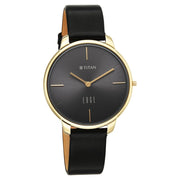 Titan 2654QL01 Edge Velora Black Dial Women's Quartz Watch