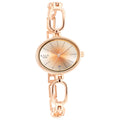 Titan 2667WM01 Raga Viva Silver Dial Quartz Analog Rose Gold Metal Strap Watch for Women 30.4mm