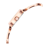 Titan 2667WM01 Silver Dial Rose Gold Metal Strap Watch for Women