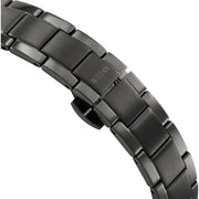 Titan 2734QM07 Women's Grey Stainless Steel Watch with Butterfly Clasp
