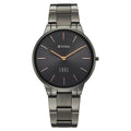 Titan 2734QM07 Edge Velora Grey Dial Quartz Analog Grey Stainless Steel Strap Watch for Women 34.5mm
