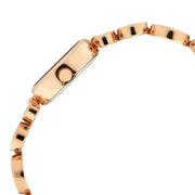 Titan 311WM05 Raga Women's Watch with Crystal Studded Rose Gold Metal Strap