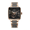 Titan 90175KD03 Ceramic Fusion Skeleton Automatic Black Dial Watch for Men 39mm