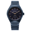 Titan 90210QM01 Classique Contour blue dial men's analog watch