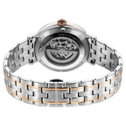Titan 90222KM01 automatic skeletal watch with 21-jewel movement, 42-hour power reserve and butterfly clasp