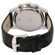 Titan 9322SL02 Men's Watch with Minute Track and Tachymeter
