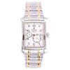 Titan 9350BM01 white dial automatic analog watch with stainless steel bracelet for men 34mm