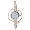Titan 95101WM01 Raga I Am mother of pearl dial quartz analog watch with rose gold metal strap for women 35mm