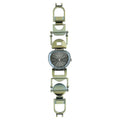 Titan 95119QM01 Raga Facets Gunmetal Dial Quartz Analog Stainless Steel Strap Watch for Women 22mm
