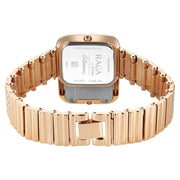 Titan 95343WM01 30mm quartz women's watch with mother of pearl dial and rose gold metal strap