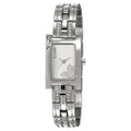 Titan 9716SM01 Raga Blue Dial Quartz Analog Watch with Silver Metal Strap for Women 17mm