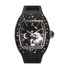 C29.CF.BK Men's Crystal Case Automatic Watch 42mm
