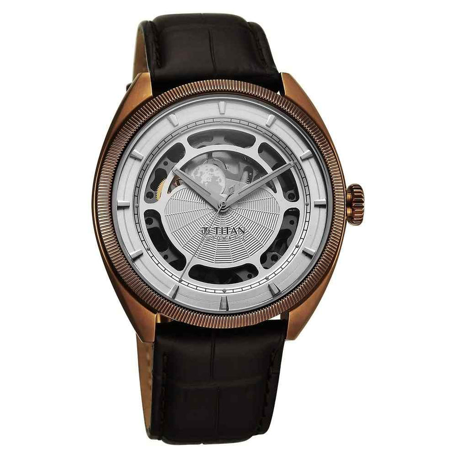 Titan Stellar 10011QL01 Men's Automatic Watch 43mm