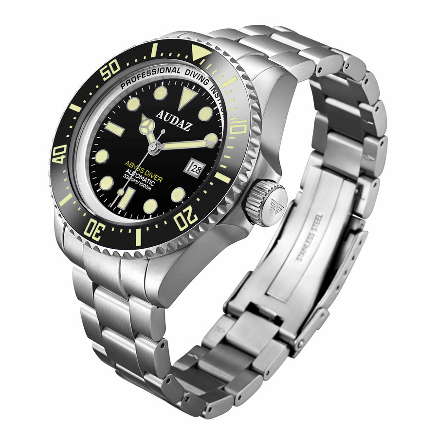 3010-01 ABYSS DIVER Men's Automatic Watch 44mm