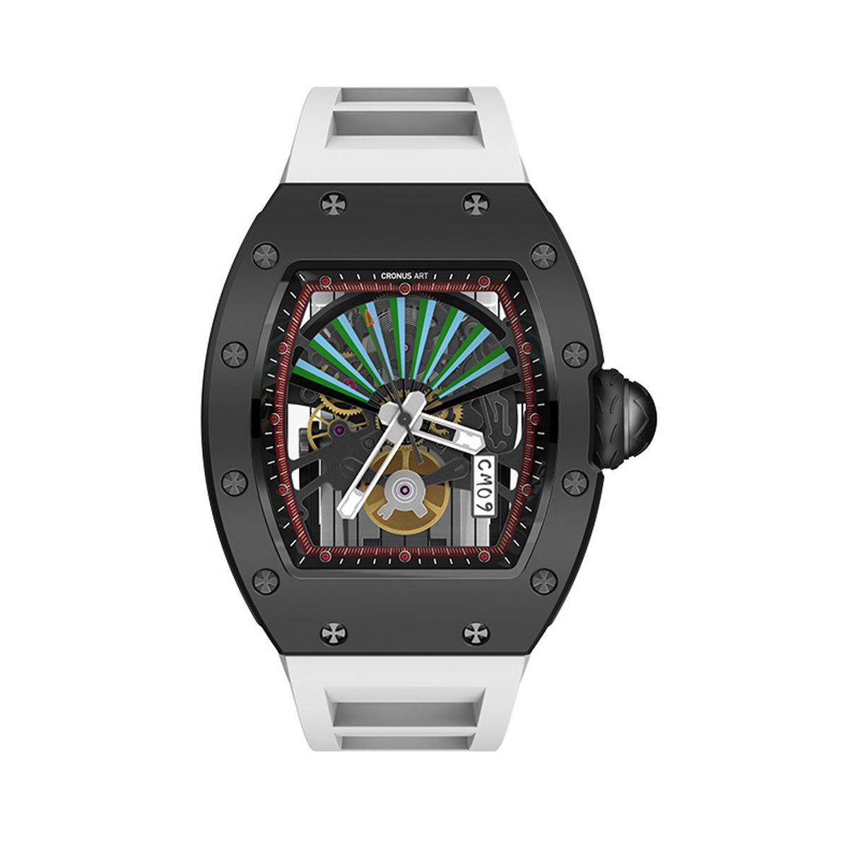CM09-001 Men's Carbon Case Automatic Watch 42mm