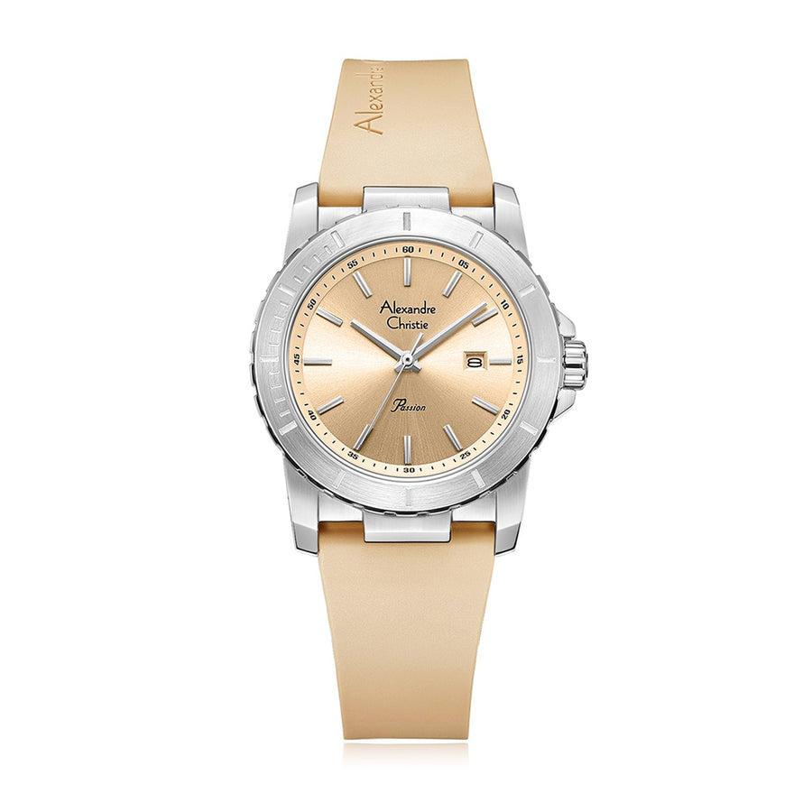 Alexandre Christie 6141LDRSSLN Women's Classic Quartz Watch 32mm