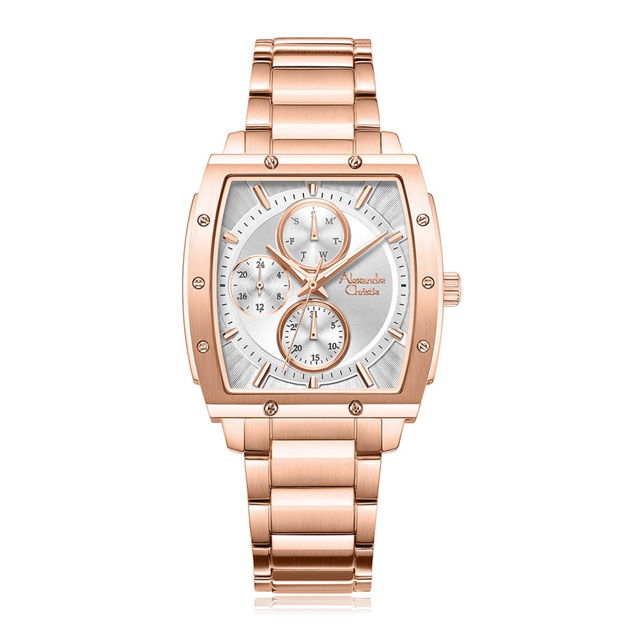 Alexandre Christie 6376BFBRGSLRG Women's Multifunction Quartz Watch 35mm