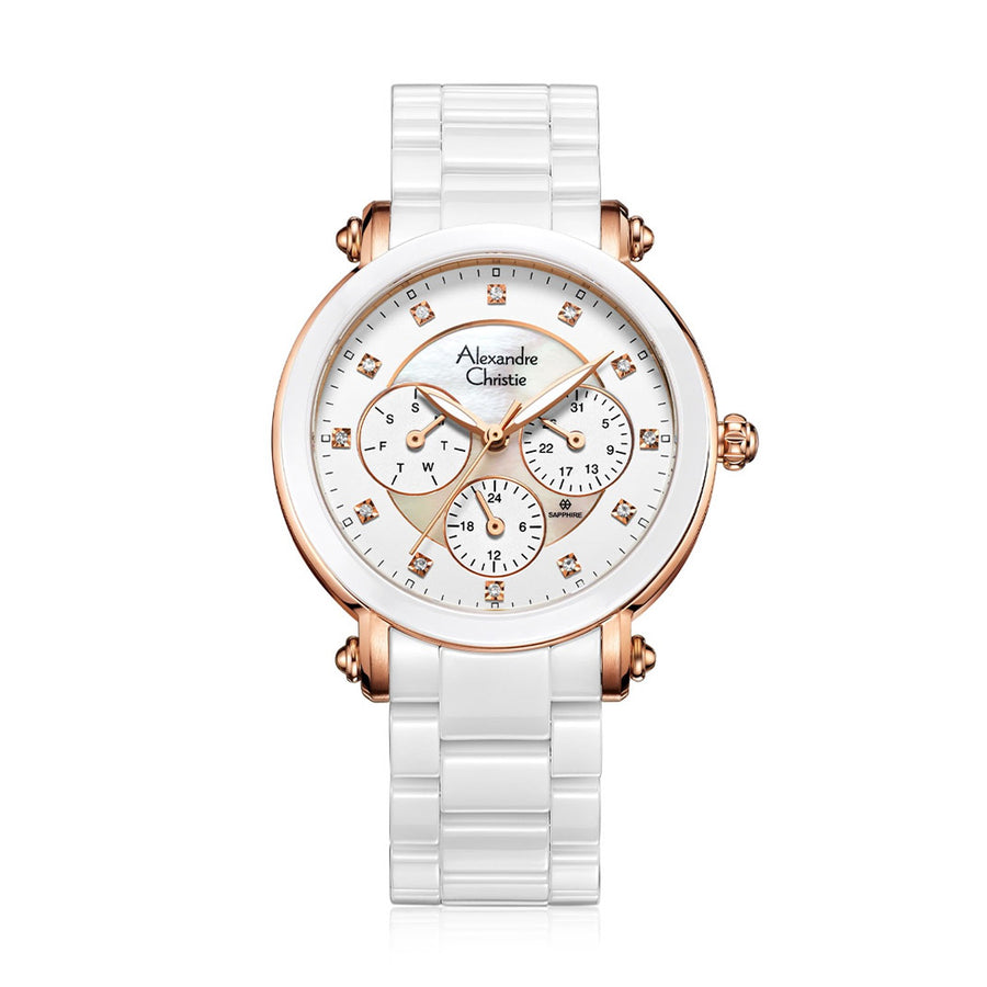 Alexandre Christie 2377BFBRGSL Women's Multi-Function Quartz Watch 28mm