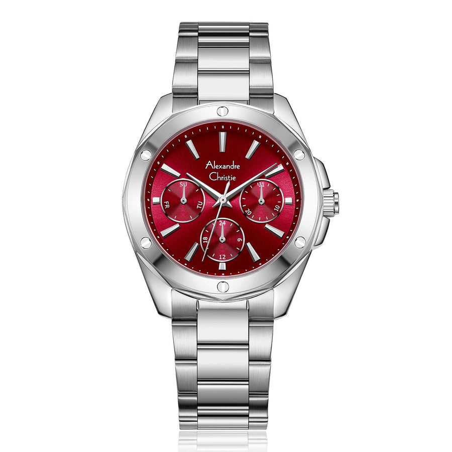 Alexandre Christie 2A72BFBSSRE Women's Multi-Function Quartz Watch 36mm