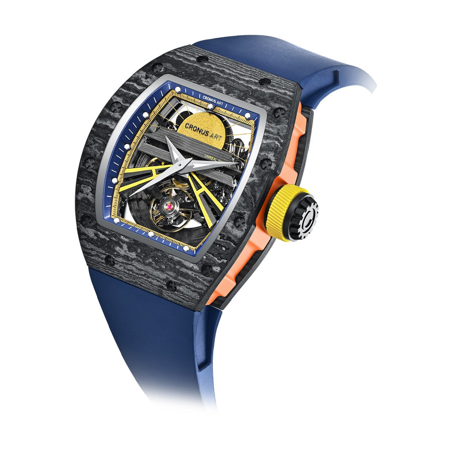 CM36-001 Men's Carbon Case Automatic Watch 42mm