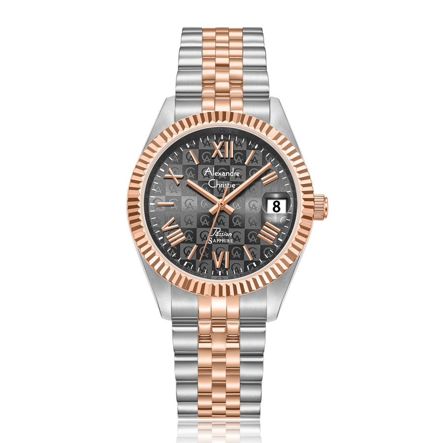 Alexandre Christie 5013MDBTRGR3 Men's Classic Quartz Watch 36mm