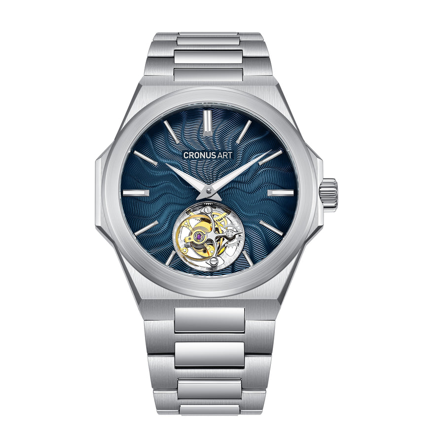 Cronus Art CM036-003 Heritage Tourbillon Series  Manual Winding WatchFor Unisex 42mm