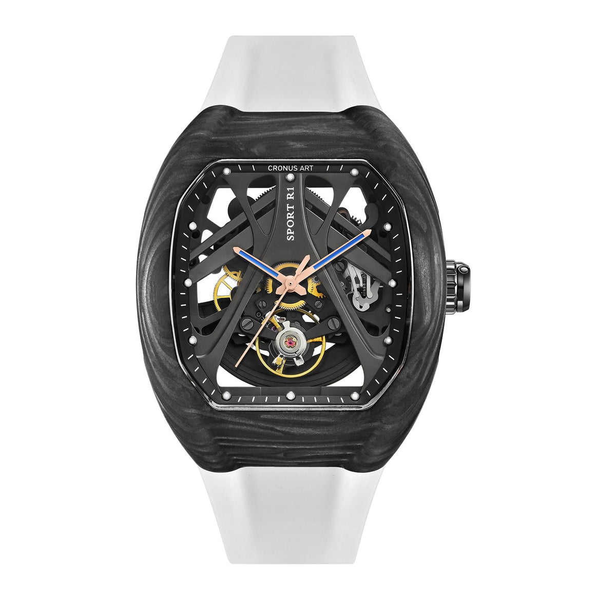RT06-002 Men's Carbon Case Automatic Watch 42mm