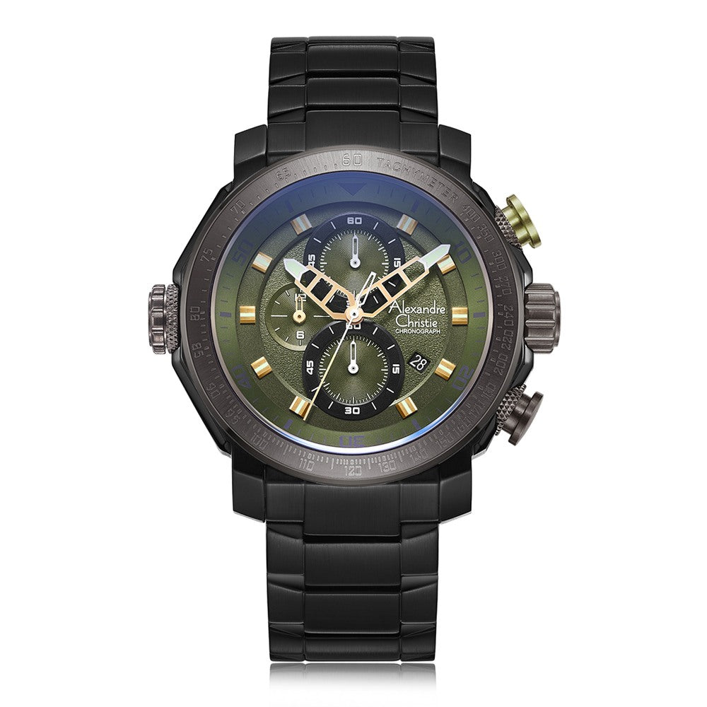 6565MCBEPGN Men's Chronograph Quartz Watch 45mm