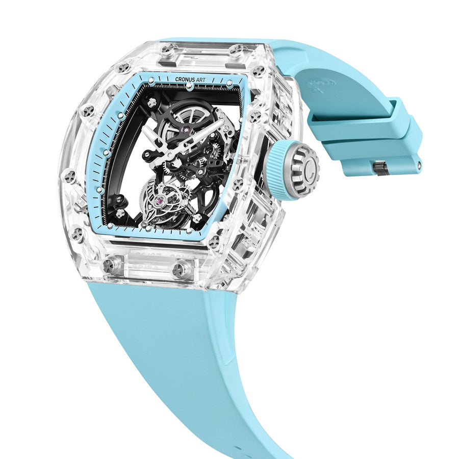 CM08-037 Men's Tourbillon Manual Winding Watch 42mm