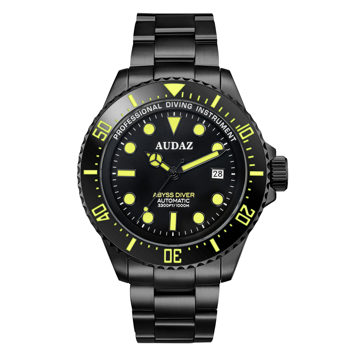 3010-10 ABYSS DIVER Men's Automatic Watch 44mm