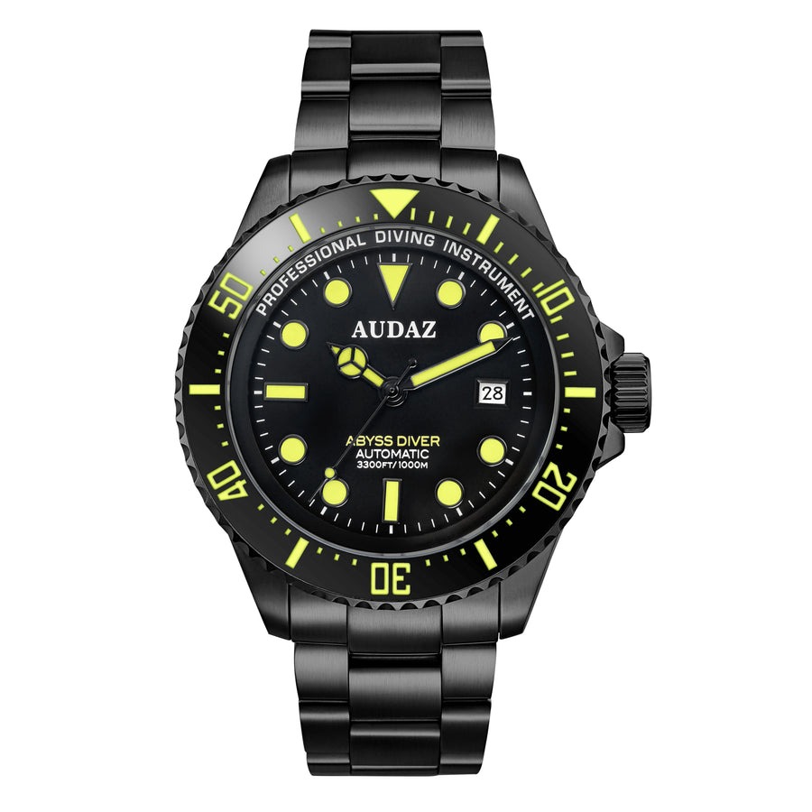 Audaz 3010-10 ABYSS DIVER Men's Automatic Watch 44mm