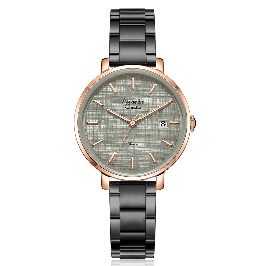 Alexandre Christie 2870LDBGRDG1 Women's Classic Quartz Watch 35mm