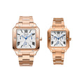 2B18MFBFRGSLBA Couple's Multifunction Quartz Watch 40+35mm