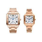 2B18MFBFRGSLBA Couple's Multifunction Quartz Watch 40+35mm