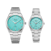 8697MDLDSSLB Couple's Classic Quartz Watch 39+32mm