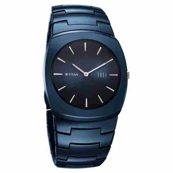 10055QC01 Edge Fumage Men's Analog Quartz Watch 39mm