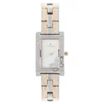 Titan 9716KM01 Silver Dial Two Toned Metal Strap Watch