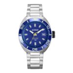 AUDAZ 2090-02 Pacific Blue Automatic Dive Watch For Men - Silver with Blue Colorway