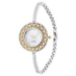 Titan 2530BM01 Raga Mother of Pearl Dial Silver Metal Strap Watch