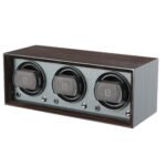 Paul Design Petite 3 Watch Winder- Macassar