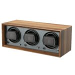 Paul Design Petite 3 Watch Winder- Walnut