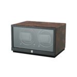 Paul Design Petite 2 D Watch Winder- Dark Burl